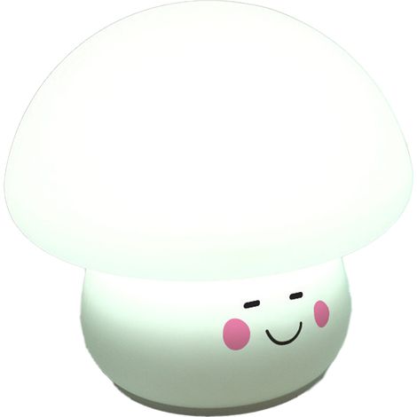 LED creative induction bedside silicone mushroom cloud night light,style5 (1/5)