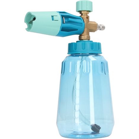 1-Liter-Schaumgenerator (4000 psi), einstellbare Hochdruckpistole, 1/4-Zoll-NPT-Spüldüse, Schnellanschluss, lila (1/5)