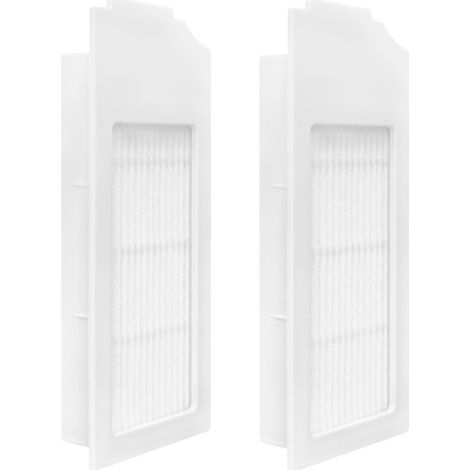 Lot de 2 filtres blancs pour aspirateur ECOVACS X1 ONMI / X1 TURBO (1/4)