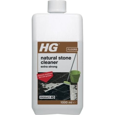 H G 40 Natural Stone Cleaner Extra Strong 1L