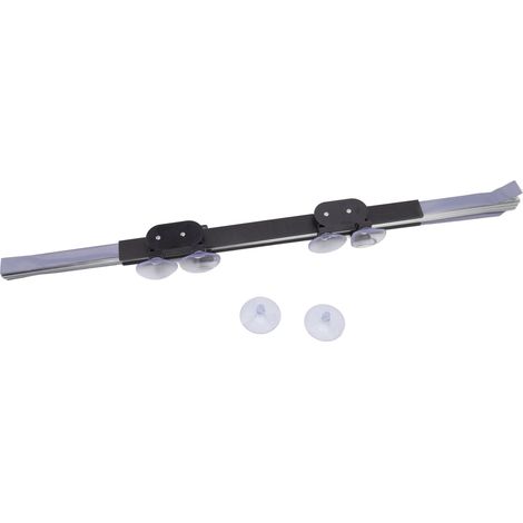 Pare-soleil réglable rétractable épais large pour voiture, protection solaire occultante avec ventouse. (1/5)