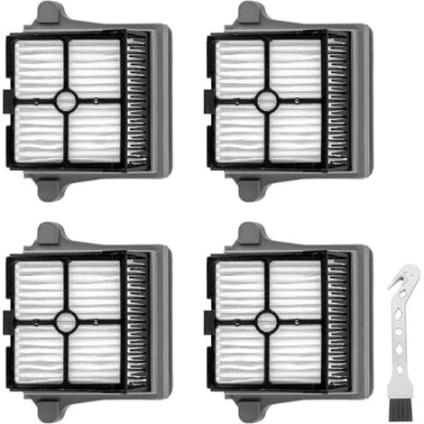 Lot de 4 filtres HEPA pour Tineco Floor One S7 Pro/Floor One S6 / Floor One S7 Combo/FLOOR ONE S7 Flashdry/SWITCH S7 / S7 Steam/iFLOOR 5 Breeze Complete accessoires pour aspirateur (1/4)