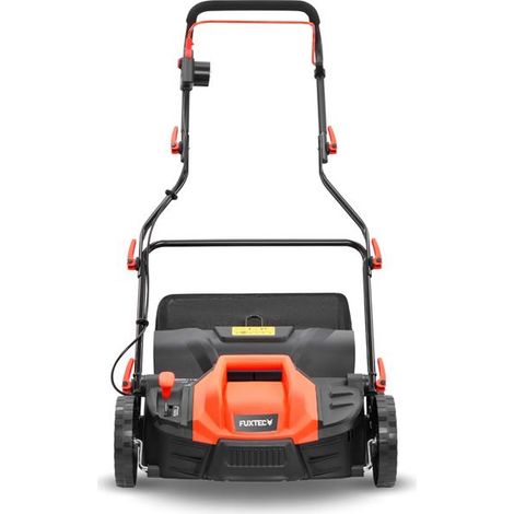 FUXTEC FX-EV360 Arieggiatore scarificatore Elettrico - 1500W, Larghezza 36 cm, 5 Livelli di Regolazione Profondità, Cesto Raccoglierba 45L (1/5)