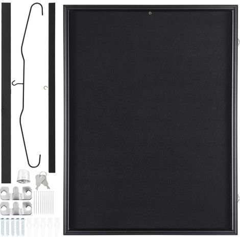 Trikot-Präsentationsrahmen, 590 x 790 x 40 mm, abschließbarer Vitrinenkasten mit 98% UV-Schutz, inklusive Haken, ideal für Hemden und Uniformen. (1/5)