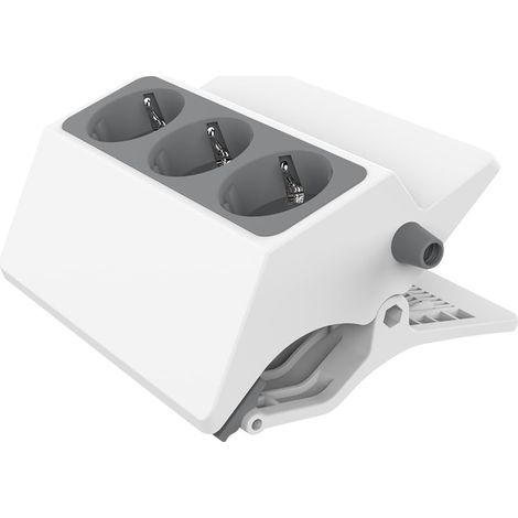 Multiprise 3 Prises 16 A 250 V, 3 mètres de câble, idéal pour connecter Plusieurs appareils électriques à la Maison ou au Bureau.