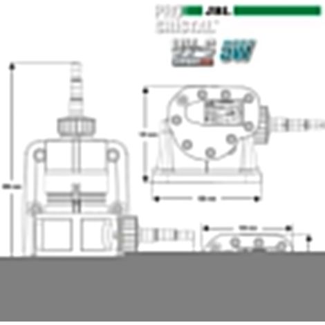 JBL ProCristal UV-C Compact Plus - sterilizzatore per acquari - Wattaggio Riscaldatori e lampade terrario: 5W (1/5)