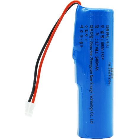 Customized 3.7V rechargeable lithium battery 2400mAh mite remover fascia gun 18650 lithium battery pack (1/4)