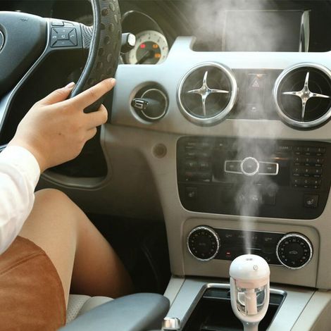 Désodorisant pour voiture, humidificateur d'espace, purificateur de véhicule, diffuseur de parfum, huile essentielle, brumisateur d'aromathérapie (1/5)