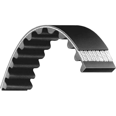Courroie de transmission pour bétonnière - 1 pièce - Caoutchouc renforcé - 90 dents largeur 9mm - Pour modèles compatibles 450-5MR09