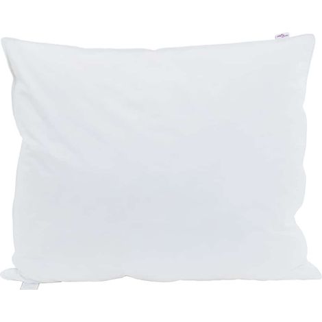 Oreiller avec oreiller 2 pcs Blanc 60 x 70 cm Plume (1/5)