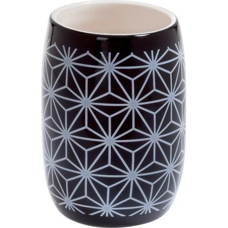 Gobelet Céramique STAR Noir Spirella (1/3)