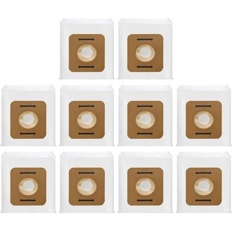 Accessoires compatibles avec l'aspirateur dorsal Atrix VACBP6 : sacs à poussière filtrants VACBP36V / VACBPAl (paquet de 10) (1/5)