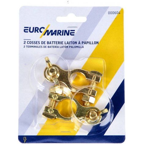 COSSE BATTERIE LAITON - LA PAIRE -