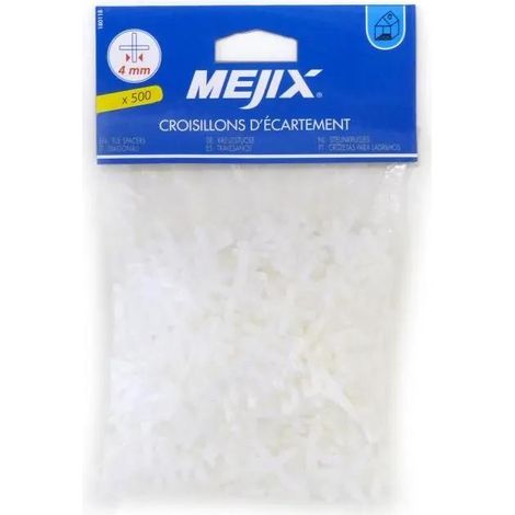 Separadores Mejix blanco 26 mm plástico robusto
