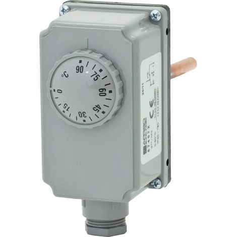 ESBE Termostato de inmersión TIA122, SPDT 0-90 Grd., 200mm, 86901200