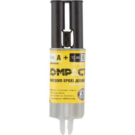 Adesivo epossidico Compactfix compact 12+ rapido indurimento due componenti
