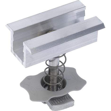 Morsetto centrale PM C 33-39 per moduli fotovoltaici con cornice in alluminio (10 Pz.)