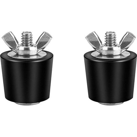 Bouchon Hivernage Piscine, 2 Pièces Bouchons d'hiver en Caoutchouc Bouchon Conique D'hivernage la Corrosion, Bouchon de Retour de Piscine Durable pour Les Piscines (32 MM) (1/5)