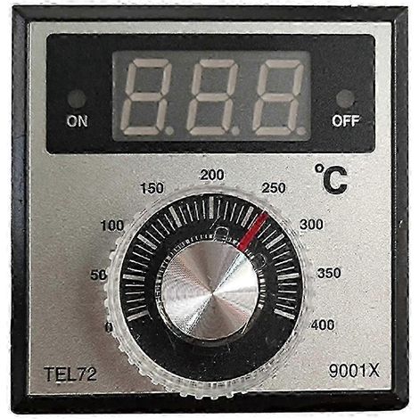 Thermostat électronique TEL72-9001X 220 V/380 V, 0-400 °C, compatible avec les fours à gaz et électriques XA (1/5)