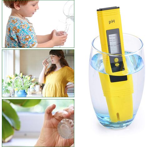 Tragbares pH-Messgerät mit LCD-Anzeige für Pools, Hydrokultur, Aquarien und Labore (1/5)
