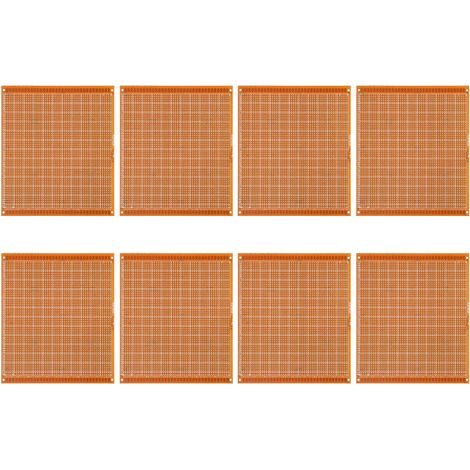 Carte de Circuit imprimé 8pcs 15x18cm en bakélite VO pour Outillage électricité DIY Stable et Pratique (1/5)