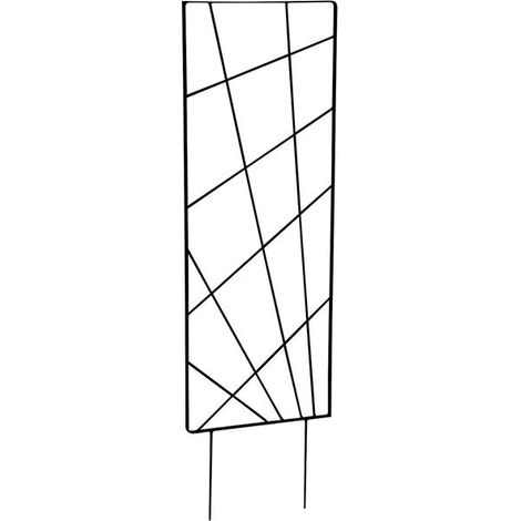 Rete da stuoia Mandala 30x100cm Antracite - Louis Moulin