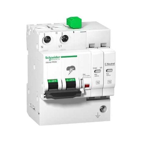 IQuick PRD20r 20kA parafoudre 1P+N avec report signalisation - A9L16295