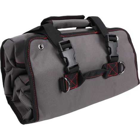 Sac à outils enroulable Garosa pour électriciens, sac de rangement portable en tissu Oxford épais et imperméable pour menuisiers et agents d'entretien, 48 x 33 cm (1/5)
