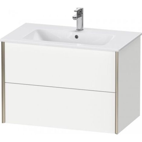 Support de lavabo sous plan XVIU 560x810x480mm Prof. Champ blanc mat (1/3)