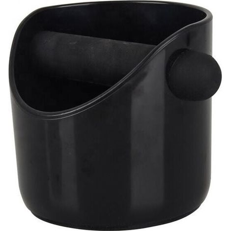 Abklopfbehälter, Kaffeesatzbehälter, Kaffeesatzbehälter, Kaffeebox, Kaffeesatzbehälter für Kaffeesatzsammler, Kaffeesatzbehälter mit abnehmbarer Metallleiste, Barista Maschinenzubehör (1/4)