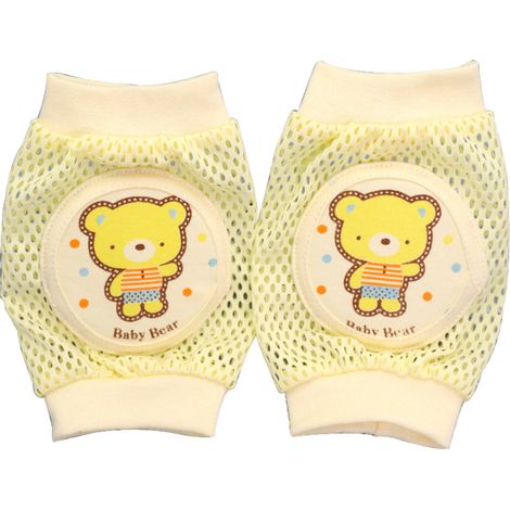 Genouillères Pour Bébé - Protection Anti-Chute En Maille Respirante - Pour Ramper Et Marcher - Taille Unique Unisexe (1/5)