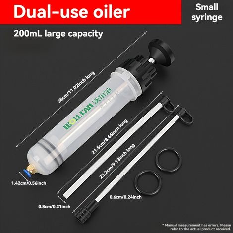 -Style Oil Change Tool Oil Sucker Brake Fluid Tool Filler Extractor Water Sucker Oil Suction Tool (1/5)