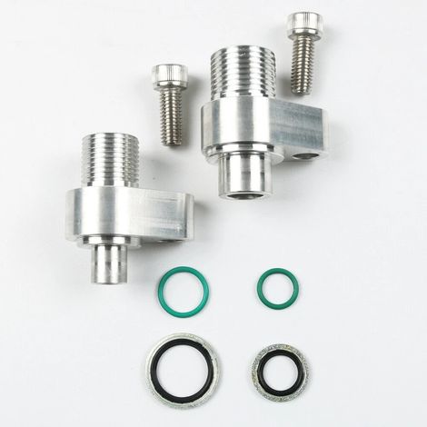 Ensemble de 8 accessoires adaptateurs pour compresseur de climatisation compatibles avec les modèles 10S17F et 10S20F. (1/5)