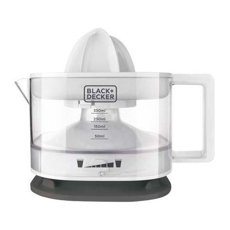 Black & Decker BXCJ25E Exprimidor Transparente 350 ml