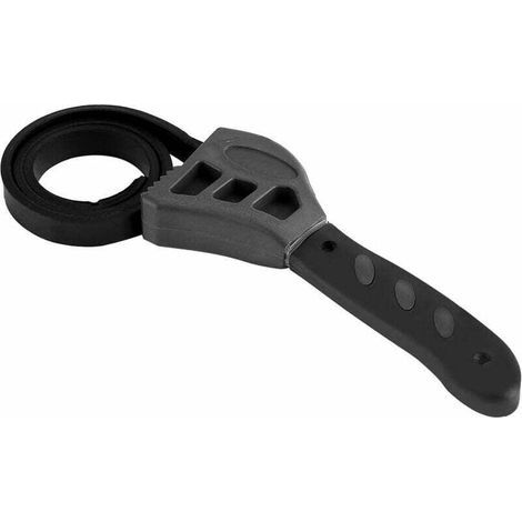 Clé à Sangle Universel Spanner Réglable Clef à Molette en Caoutchouc de 500 mm Serre-écrou Outil de Réparation (1/5)