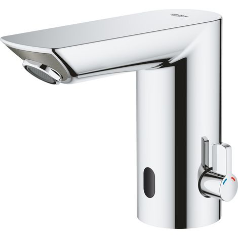 Rubinetto Miscelatore Lavabo a Fotocellola Bau Cosmopolitan Batteria 6V