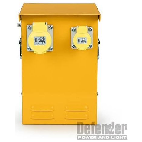 3kVA Metal Heater Transformer 110V 16A / 32A E205062 (1/3)