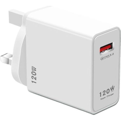 Schnellladegerät – 120 W – UK-Stecker – Kompatibel mit Xiaomi Mi Turbo Charge – Für Xiaomi 12T, 11T Pro, 12 Lite, 12X, Redmi Note 12, 11, 11S, 10 Pro – 1 Stück (1/5)