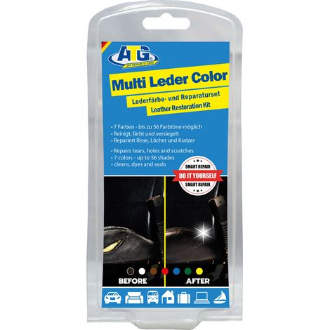 ATG ATG127 Lederfarbe, Lederfarbe, Lederreiniger 1 Set