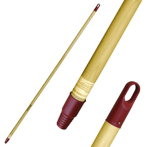 KIJ DO SZCZOTEK, GWINT KAPSEL 120CM LAKIEROWANY - BIG-KKL120