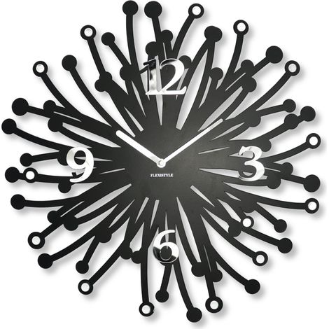 Große Metallwanduhr Finezza 50 cm