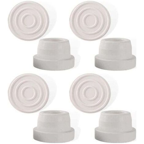 4 Pack Rubber Pool Ladder Bumpers, Suitable for 1.9" Inner Diameter Tubes, In-Ground Pool Ladder Stoppers, Ladder Protection Accessories (1/3)