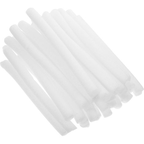 Housse de canapé en mousse blanche avec inserts antidérapants, compatible avec les ensembles de meubles antidérapants en 2 pièces. (1/5)