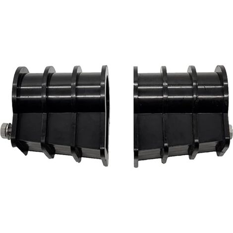 Accessoires pour escaliers mécaniques de piscine, pièces encastrées en plastique technique pour escaliers mécaniques de piscine, clips en caoutchouc pour marches d'escalier mécanique (1/5)