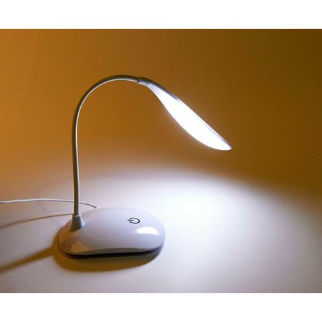 desk lamp led usb e a batteria, 3 livelli di illuminazione