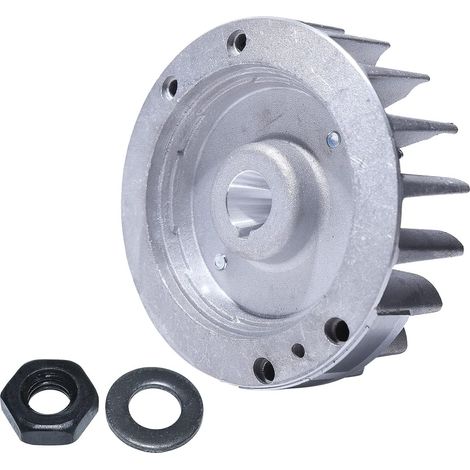 Kit d'écrou de volant et volant pour Jonsered CS2152 CS 2152, tronçonneuse 503824301, volant, écrou (1/5)