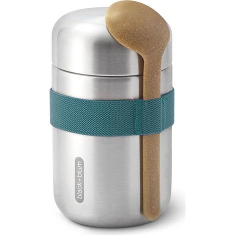 Termo de acero inoxidable Black+Blum (color marino) (1/4)