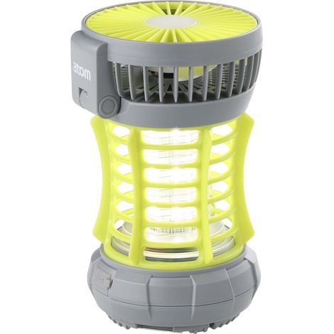 Linterna de camping con trampa para mosquitos y ventilador