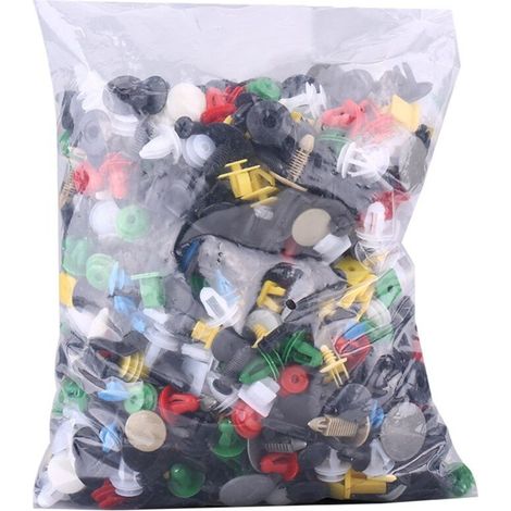 1000 pièces assorties en plastique voiture porte garniture Clip pare-chocs attache retenue Rivet Push Pin Kit (1/5)
