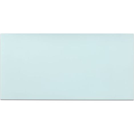 TrendLine Küchenrückwand Glas weiß 900x450x5 mm Spritzschutz Fliesenspiegel (1/3)